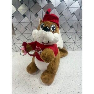 Buc-ee’s 2024 Beaver Valentine Plush Stuffed Animal Cupid Wings Bow Arrow Hearts